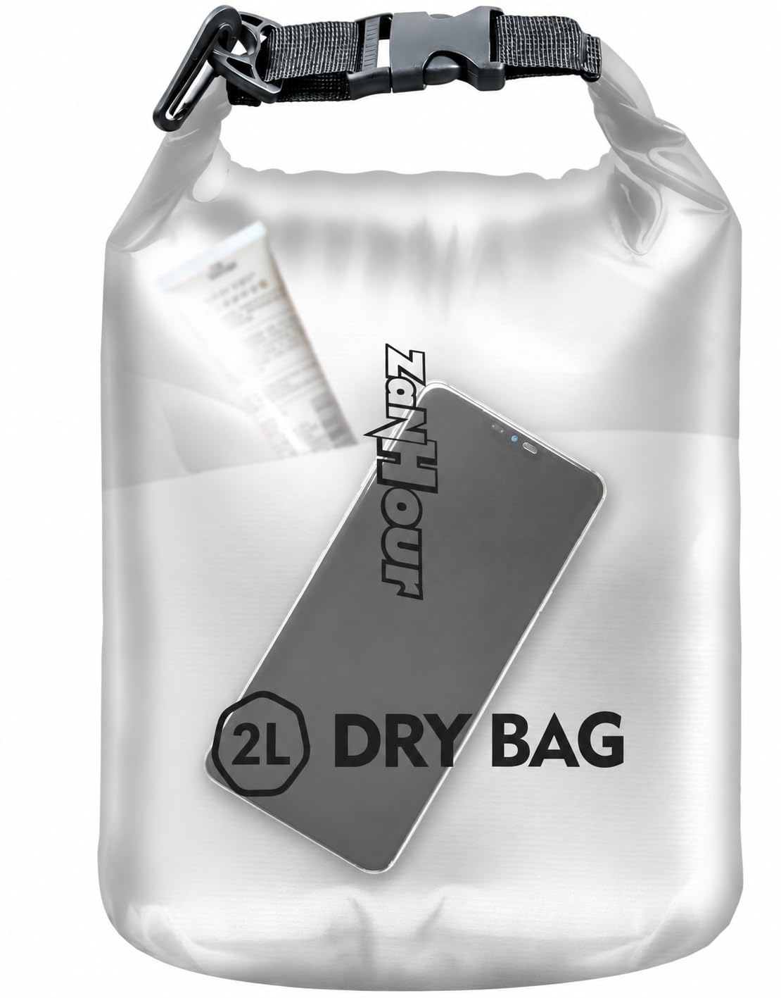 Waterproof Dry Bag - Roll Top Transparent Storage | Travel Essentials - Image 1
