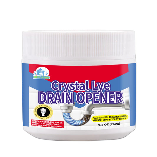 BELL BIRD Crystal Lye Drain Opener, Lye Sodium Hydroxide - Image 1