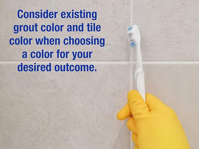 TEC Grout Colorant - Refresh and Seal or Change Grout Joint Color | A Faster and Easier Alternative to Regrouting Tile | 8 oz. Application Covers up to 350 sq. ft. - Jet Black
