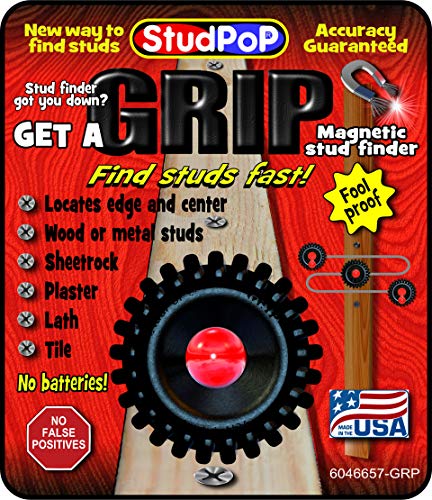 Grip StudPoP Moving Magnet Stud Finder, 3/4" Magnet - Image 6