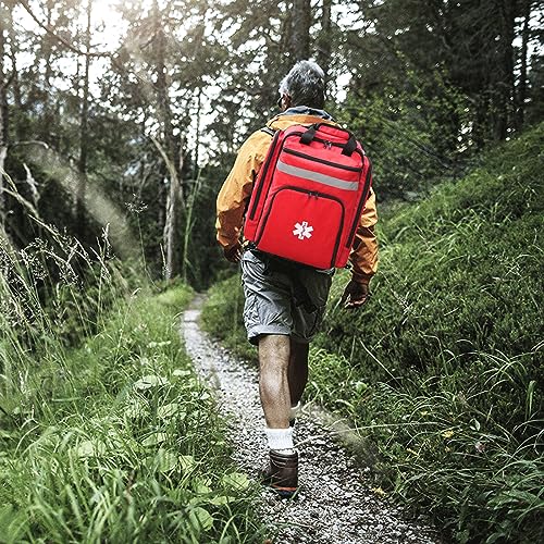 Professional First Aid Backpack Empty First Aid | Travel Essentials - Image 7