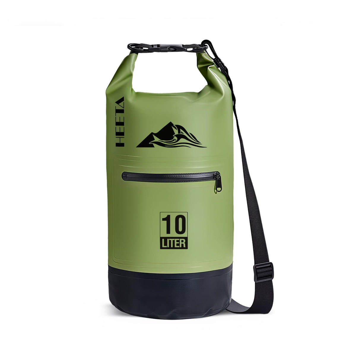 HEETA Waterproof Dry Bag Backpack with Zippered Pocket - Image 1