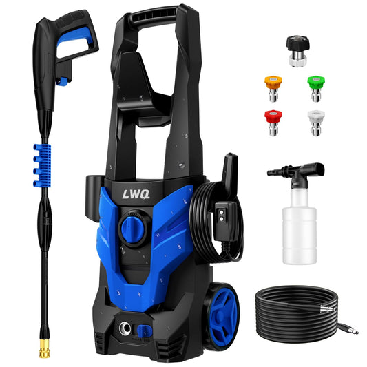 Pressure Washer, Power Washer with 4 Quick Connect Nozzles - Image 1