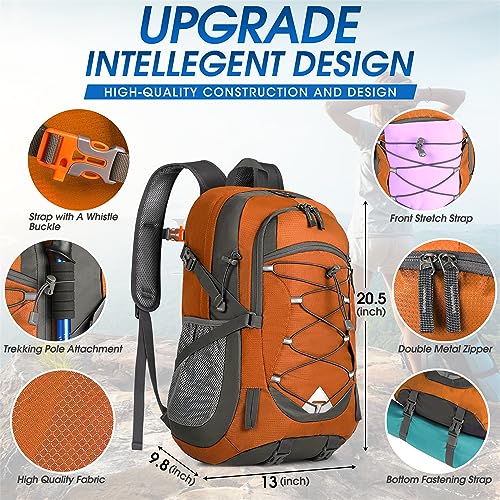 IGOLUMON Hiking Backpack 40L Packable Lightweight Camping - Image 3