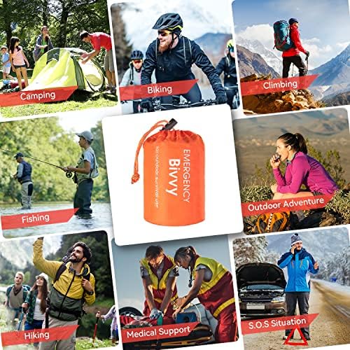 Esky Emergency Sleeping Bag, Survival Bag Portable Thermal - Image 3