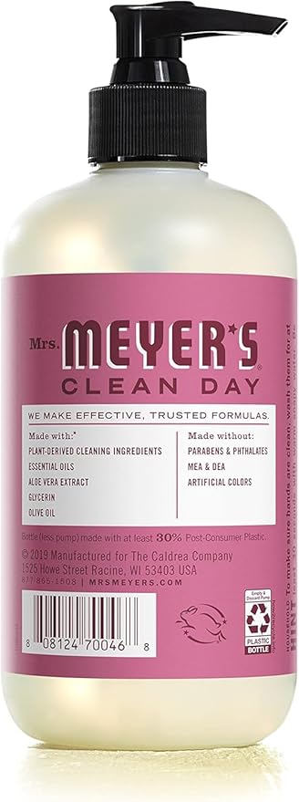 Mrs. MEYER'S CLEAN DAY Variety, 2 Liquid Hand Soap 12.5 OZ, 1 Liquid Dish Soap, 16 FL OZ (Mum)