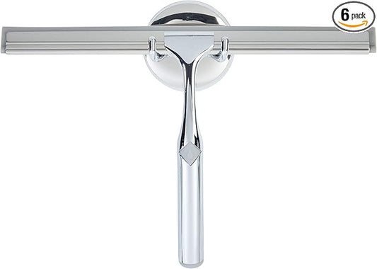 Better Living Products Deluxe Squeegee, 10-Inch, Chrome (Pack of 6)