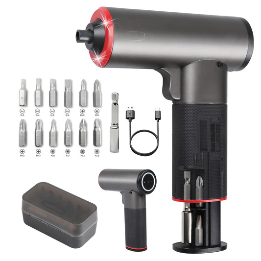 Electric Cordless Battery Operated Screwdriver Set | 4V - Image 1