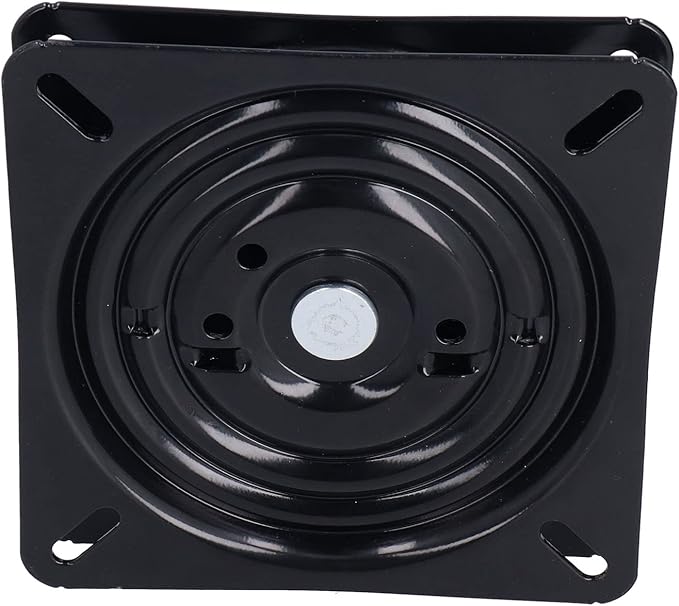 7" Lazy Susan Turntable Bar Stool Swivel Plate Automatic Rebound Stool Rotating Base Chair Turntable Base Lazy Susan Hardware for Home Bar Office Furniture Replacement