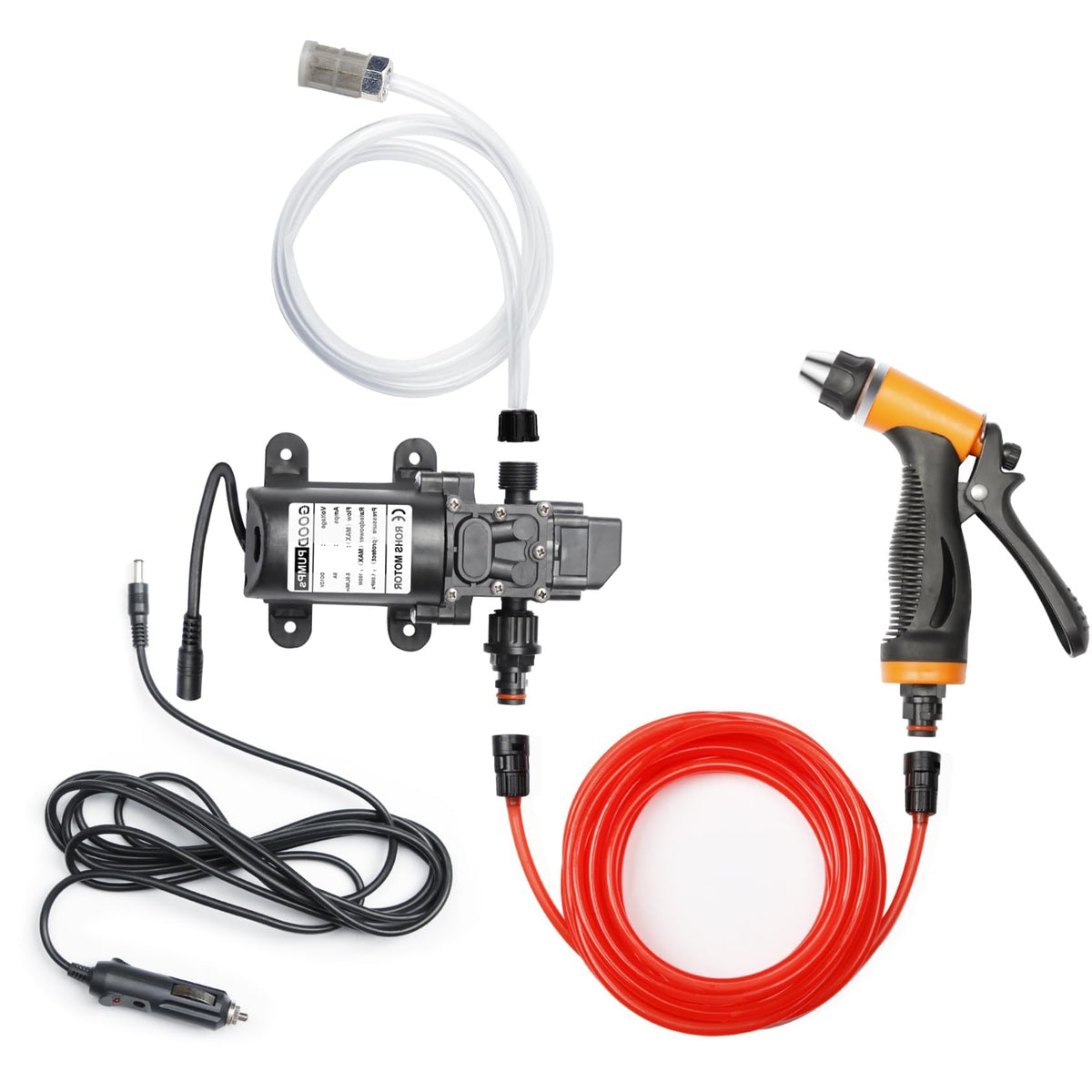 Portable Intelligent Electric Pressure Washer Pump 100W - Image 1