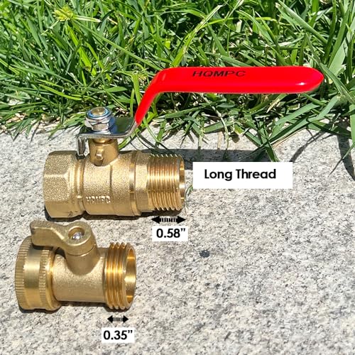 Garden Hose Shut Off Valve Ball Valve 3/4" GHT Water Hose Shut - Image 5