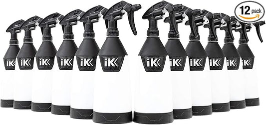 iK Goizper - Multi TR 1 Trigger Sprayer - Acid and Chemical Resistant, Commercial Grade, Adjustable Nozzle, Perfect for Automotive Detailing and Cleaning (Case of 12)