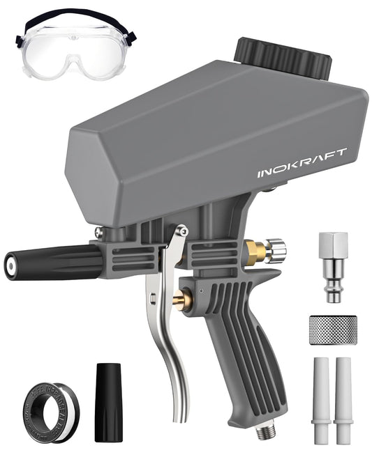 Inokraft Leak-Proof Portable Sand Blaster Gun Basic Kit - Image 1