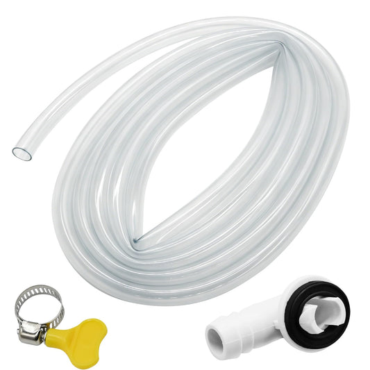 12Ft Portable Air Conditioner Drain Hose AC, Leakproof | Hand Tools - Image 1