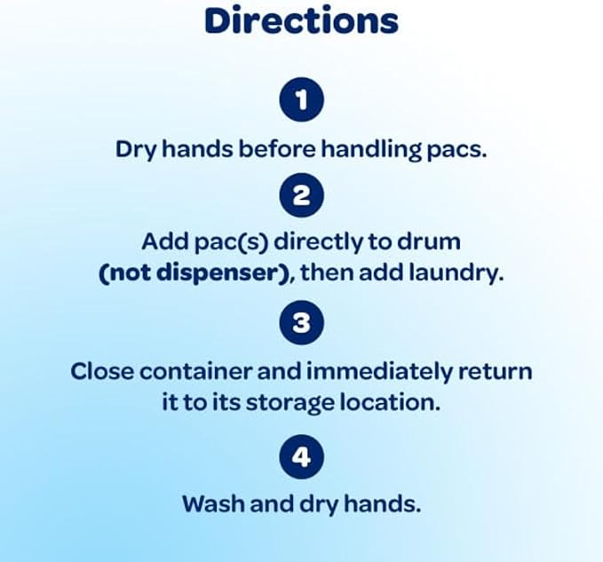 all free clear, Original, MIGHTY PACS Laundry Detergent Pacs for Sensitive Skin, Unscented and Hypoallergenic, 39 Count