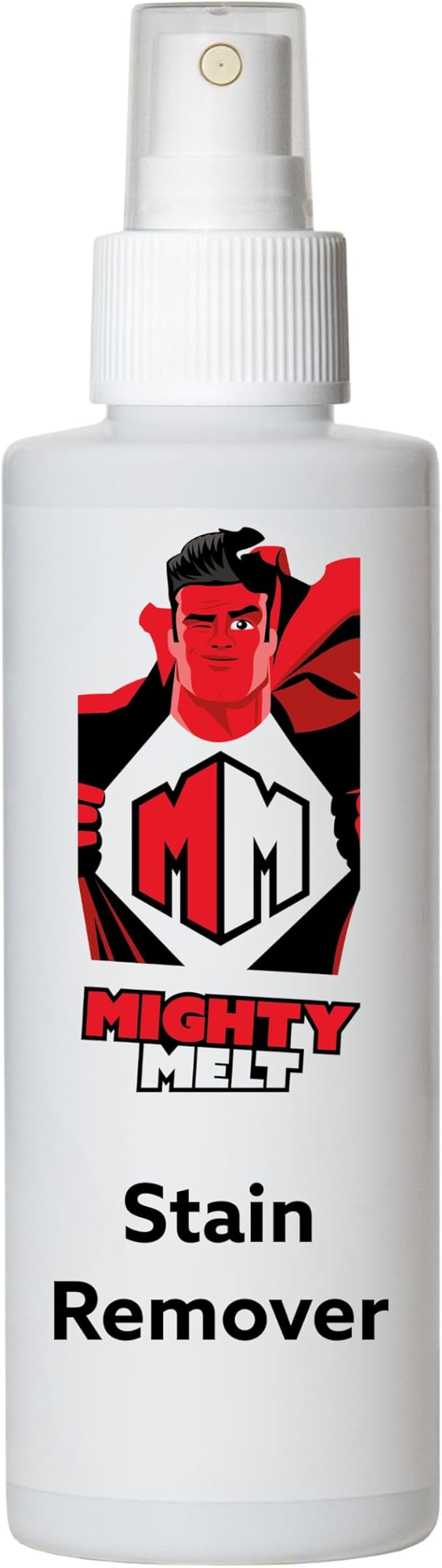 Mighty Melt Stain Remover - Fast-Acting, Kid & Pet Safe Stain Solution - Removes Food, Drink, & Everyday Messes from Clothes, Upholstery, Carpets & More (125ml / 4.2oz)