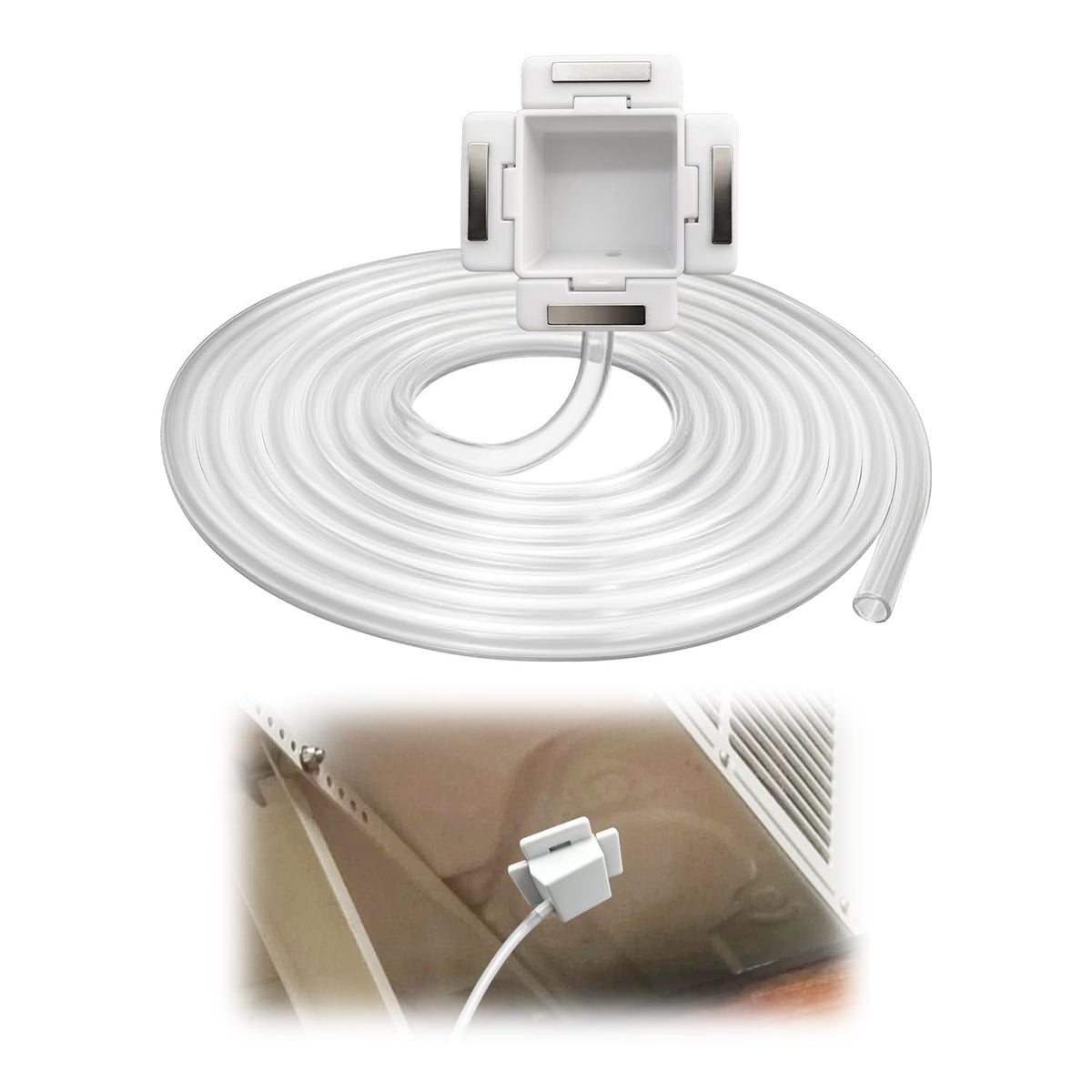10FT Magnetic Window Air Conditioner Drain Kit - Image 1