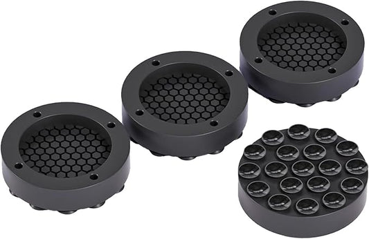 4 Pcs Anti Vibration Pads For Washing Machine, Foot pads with suction cups Prevent Sliding Out, Soundproofing Base for Appliances, Floor Protector