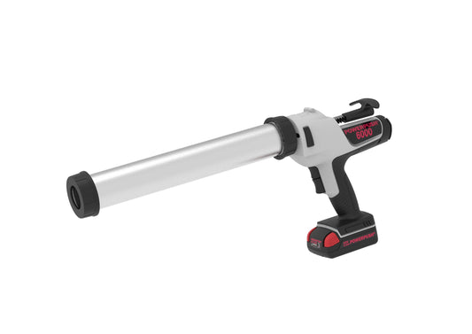 PowerPush Cordless Caulking Gun, 20 oz, 600ml - Image 1