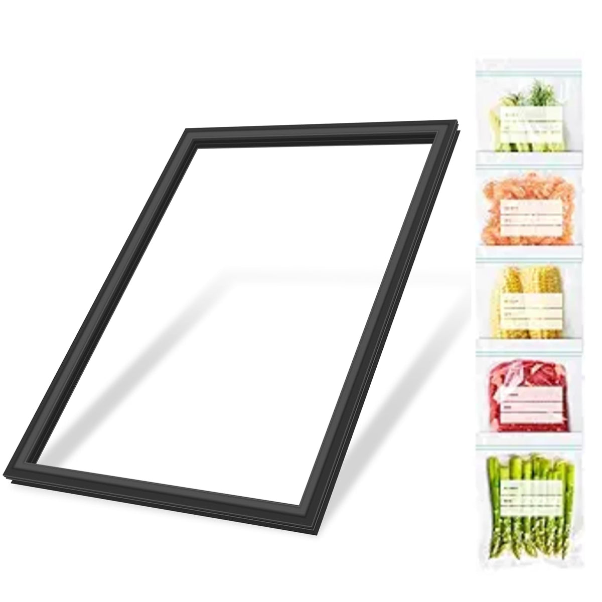 UPGRADED WR24X10186 Refrigerator Door Gasket Replacement | Home Repair - Image 1