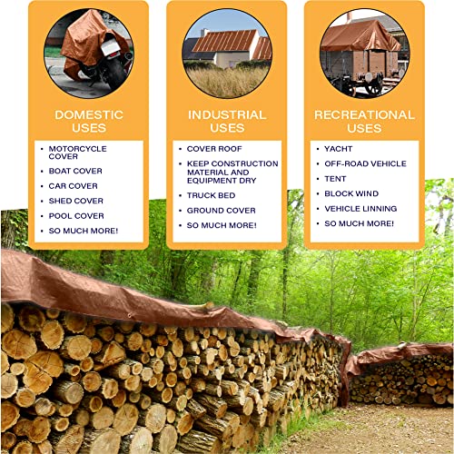 16 MIL Heavy Duty Tarp - Multi-Purpose Extra Heavy Duty - Image 5