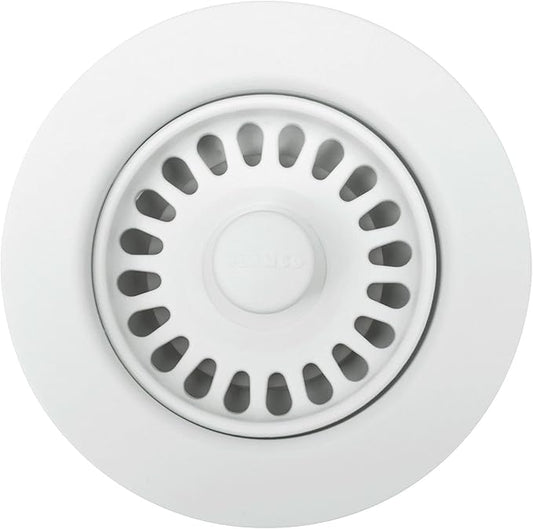 BLANCO, White 441096 Kitchen Garbage Disposal Flange, 3.5"