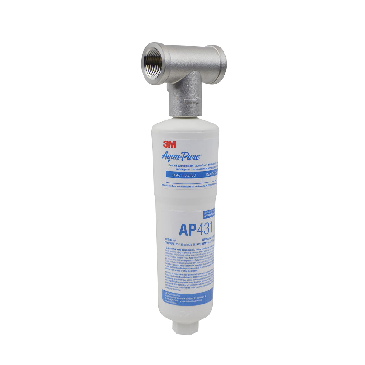 3M Aqua-Pure Whole House Scale Inhibition Inline Water System - Image 1