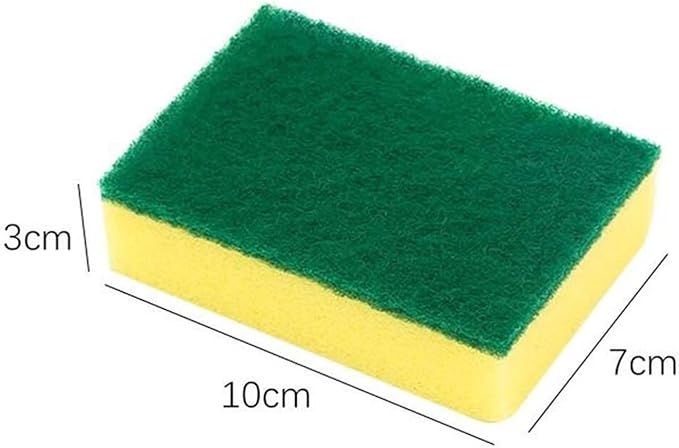 30pcs Kitchen Dishwashing Sponge Soft Absorbent Clean Rub Pot Removing Kits Household Cleaning Brush