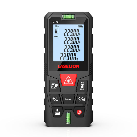 LT70 Laser Measure, 229ft/70m Laser Measurement Tool - Image 1