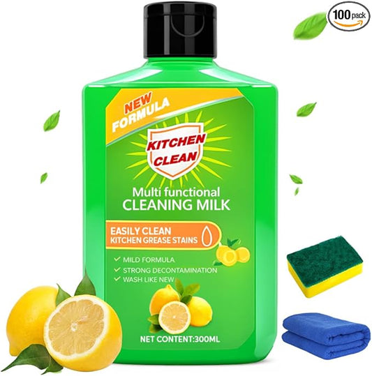 Cleaning Milk House Cleaner, 2026 New Powerful Multifunctional Cleaner, Powerful Concentrated Cleansing Lotion, Multi Functional Effective Cleaning Milk for Household Kitchen and Bathroom (1pcs)