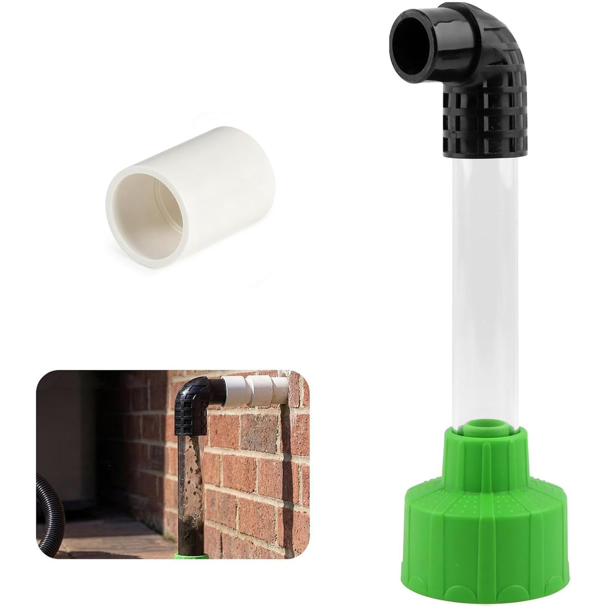AC Drain Line Vacuum Adapter–Unclogs HVAC Condensate - Image 1