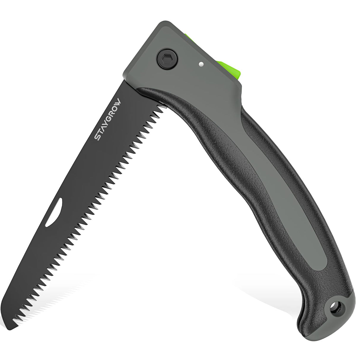7 Inch Folding Hand Pruning Saw, Heavy Duty Foldable Camping Saw - Image 1