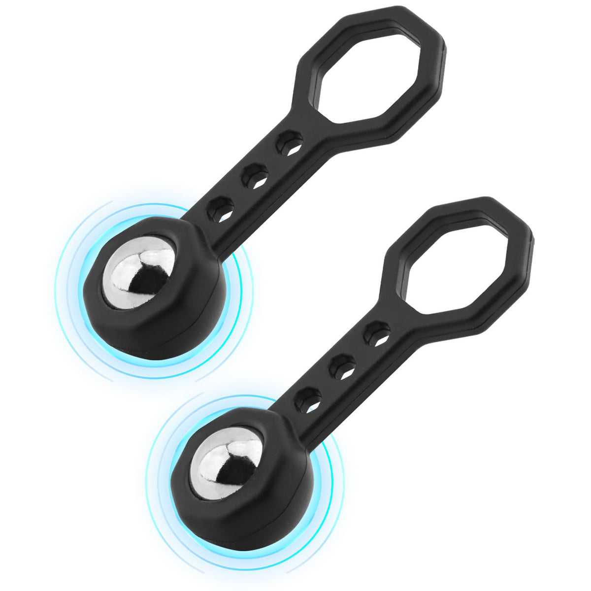 2 Pcs Stud Finder Wall Scanner, Magnetic Stud Finder Metal - Image 1