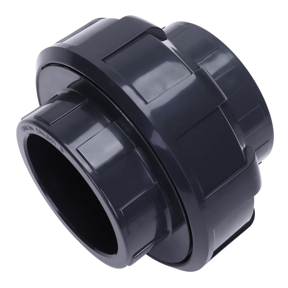 DERNORD UPVC Union Pipe Fitting, 3 inch Slip Union | Hand Tools - Image 1