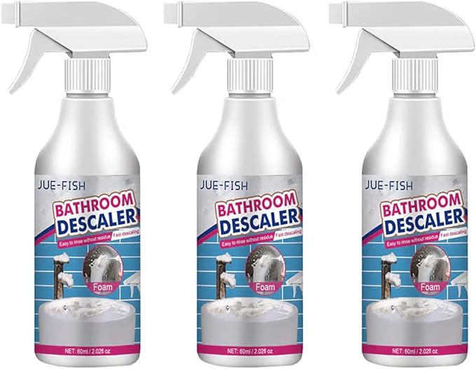 Stubborn Stains Cleaner - No-Scrub Foam for Tough Stains, Powerful & Safe on Multiple Surfaces Including Tile & Glass (3)