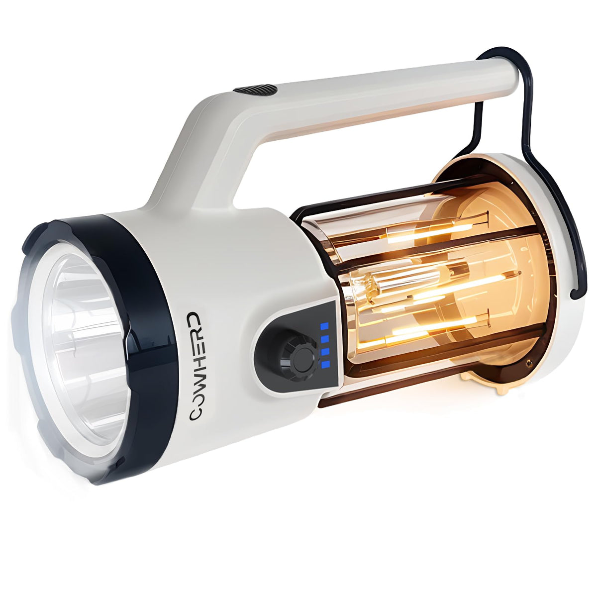 Rechargeable Flashlight Lantern 2-in-1 LED Handheld - Image 1