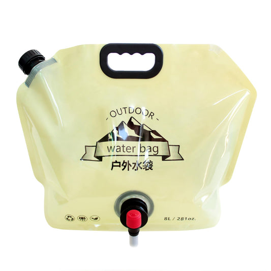 Collapsible Water Container Bag with Spigot Outdoor Water - Image 1