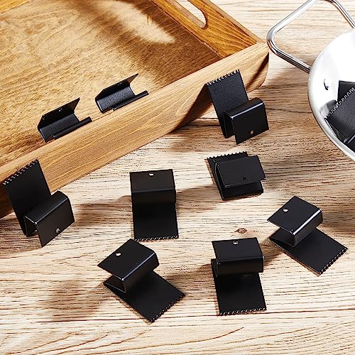 80 Pcs Hurricane Window Clips for 1/2 Inch Plywood Steel, Black - Image 3