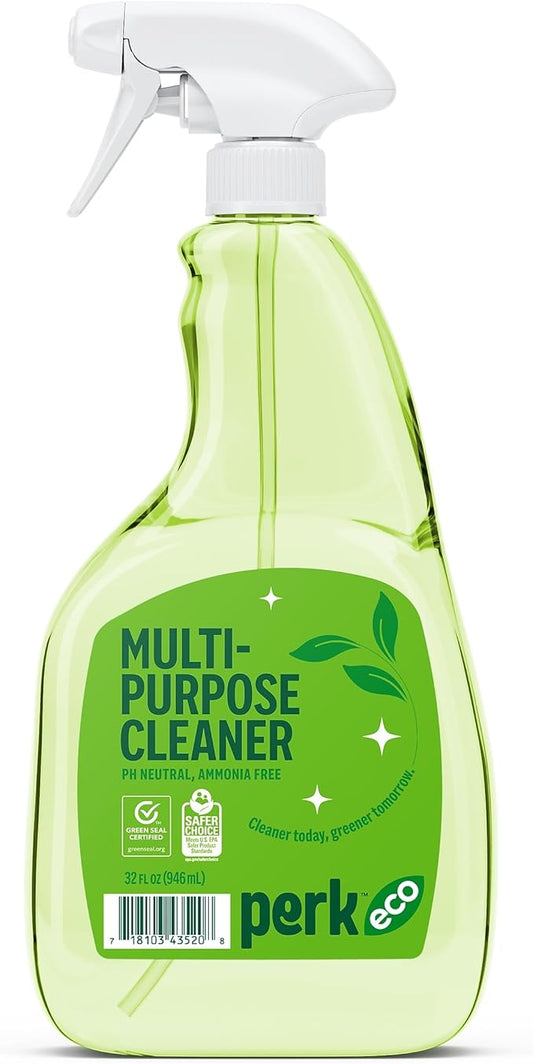 Perk All‑Purpose Cleaner, Ready‑to‑Use Spray, 32 oz — Multi‑Surface Cleaner for Kitchens, Bathrooms & Hard Surfaces