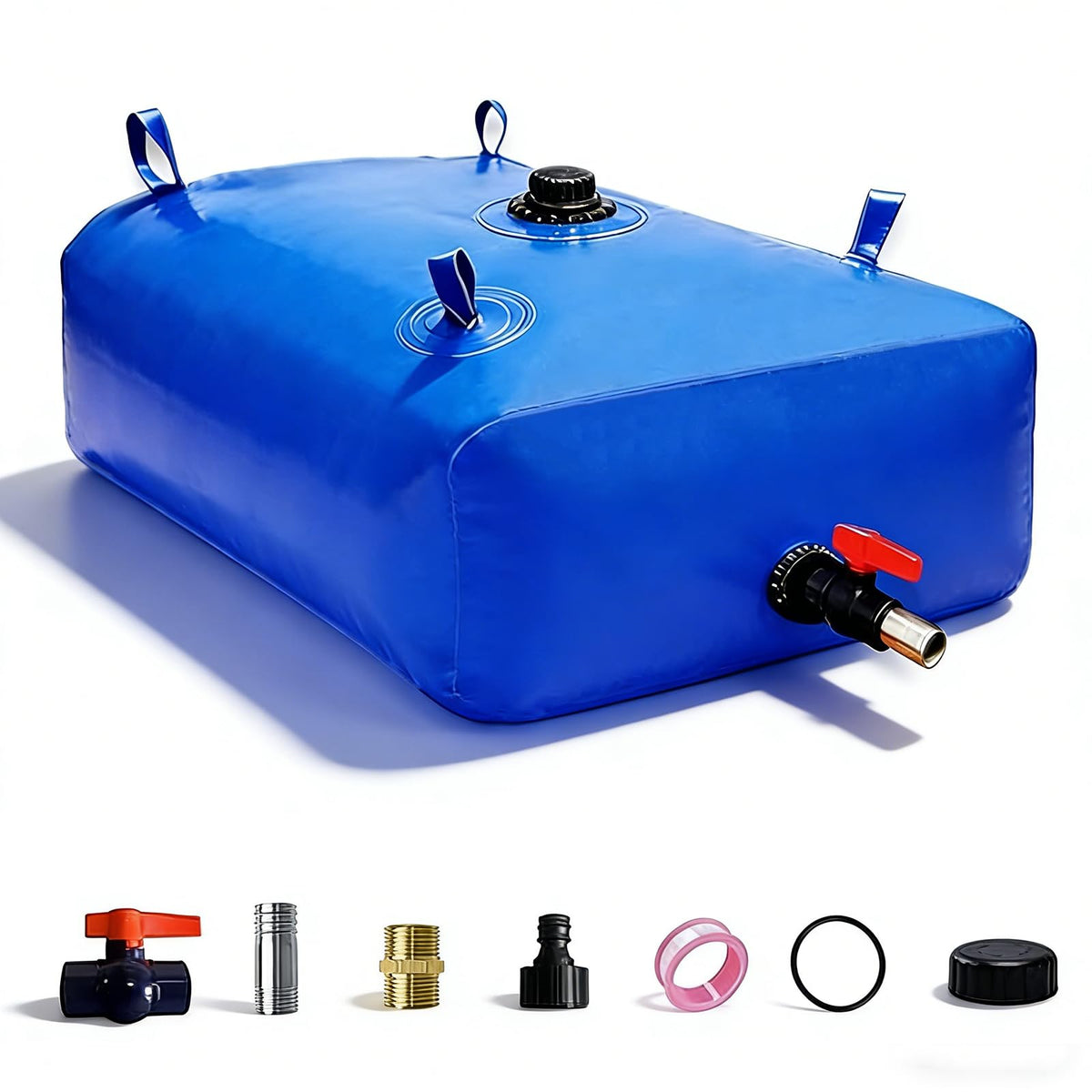 240L/63 Gal Water Bladder Tank, Foldable Portable Water - Image 1