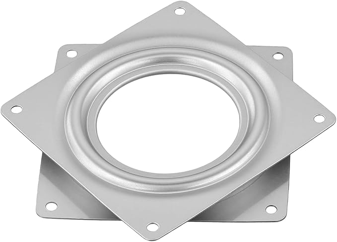 HAKZEON 30 Pack 4 Inch Lazy Susan Turntable, 300 lbs Ball Bearing Swivel Plate, Heavy Duty Rotating Hardware for Kitchen Cabinet, Serving Tray & Makeup Organizer, Low Profile, Smooth 360° Rotation