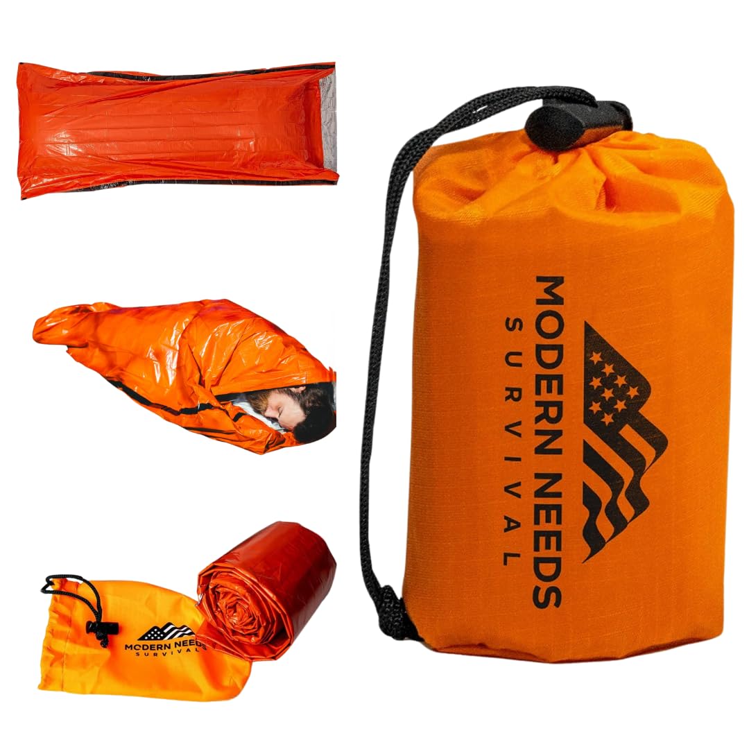 Emergency Sleeping Bag Survival | Emergency Blanket, Bivy - Image 1