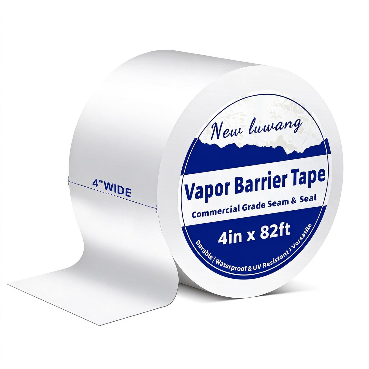 Vapor Barrier Tape 4" x82' 1 Roll Waterproof Seam Tape - Image 1