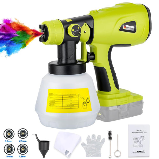 Choerinton Paint Sprayer Compatible with Ryobi Battery | Home Repair - Image 1