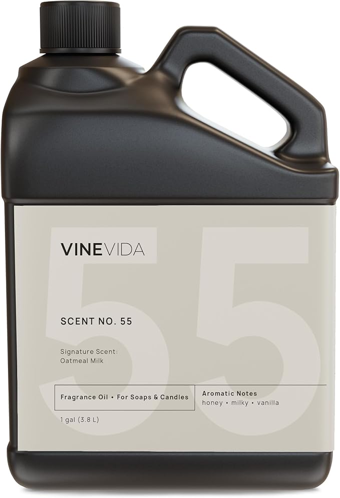 VINEVIDA [128oz] Oatmeal Milk Fragrance Oil for Soap - Scents for Soap Making