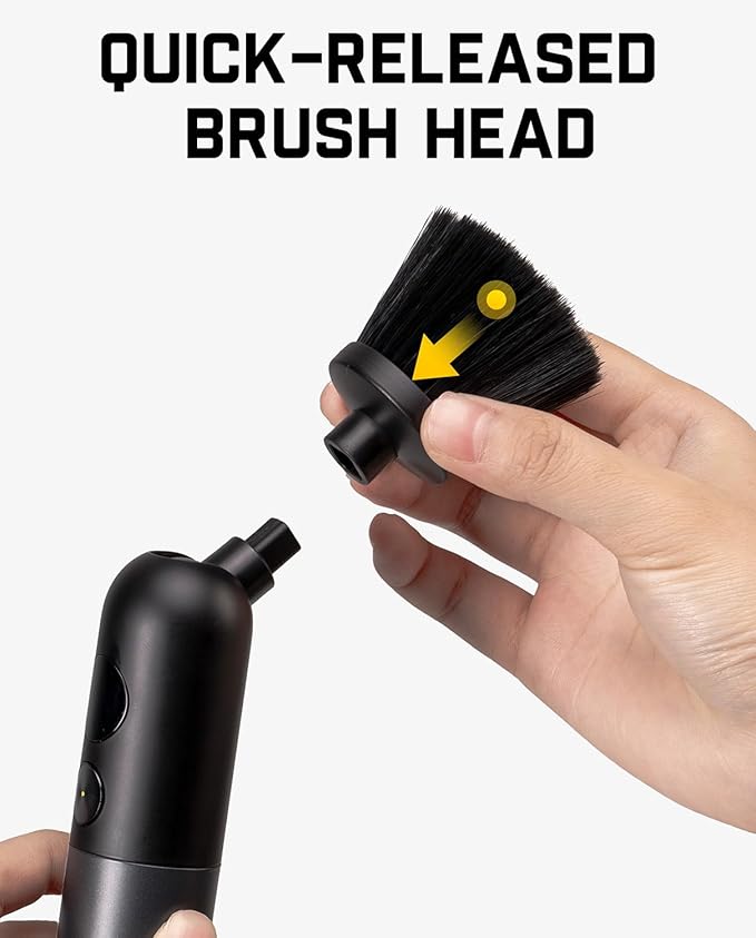 8 PCS Replacement Brush Heads for Fanttik G9 Nano, Flip G10 Nano HomeCare & AutoCare Cordless Electric Spin Scrubber, Accessories for Automotive Detailing