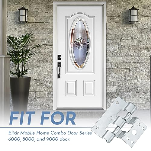 3 Pack Door Hinges for Combination Doors Replacement for Elixir - Image 6