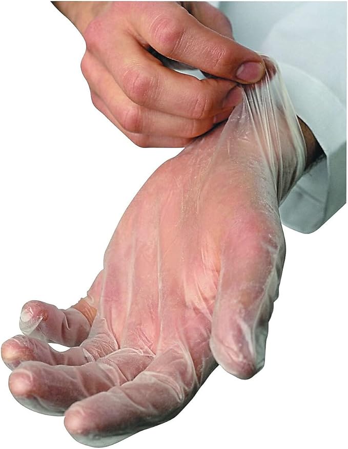 Ambitex X-Large Vinyl Gloves V5201 Series 100 Count
