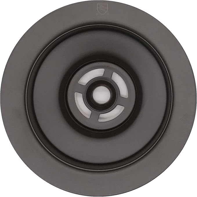 Westbrass D2155-12 Wing Nut Style Large Kitchen Basket Strainer with Waste Disposal Flange and Stopper, Oil Rubbed Bronze