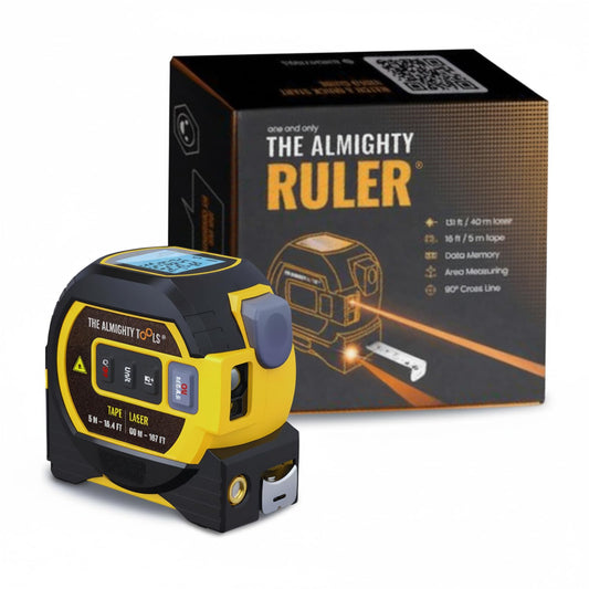 The Almighty Ruler Laser Tape Measure | Smart Range Finder | - Image 1